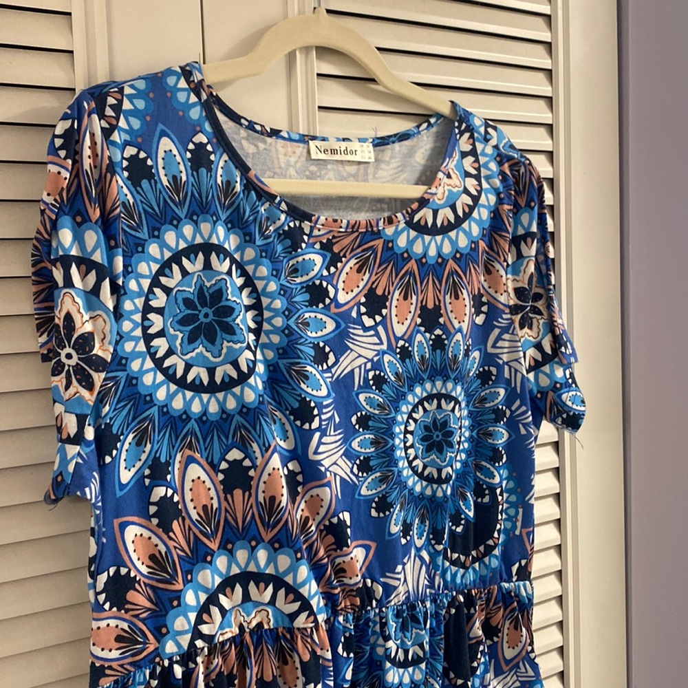 Blue Maxi Dress